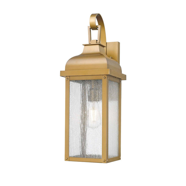 Artcraft Canada - AC8180WB - One Light Outdoor Wall Sconce - Madrid - Weathered Brass