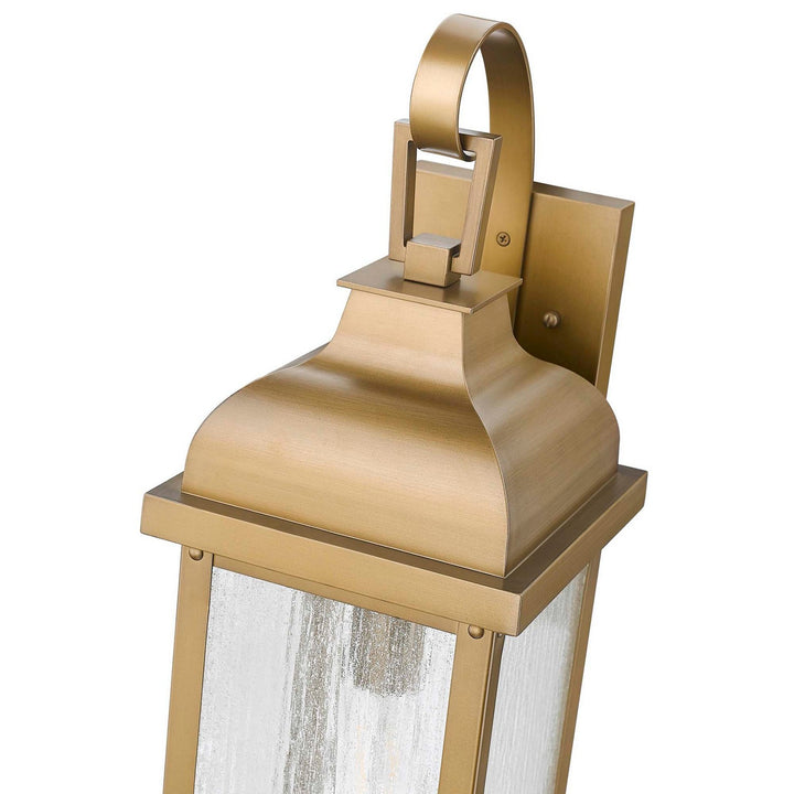 Artcraft Canada - AC8180WB - One Light Outdoor Wall Sconce - Madrid - Weathered Brass