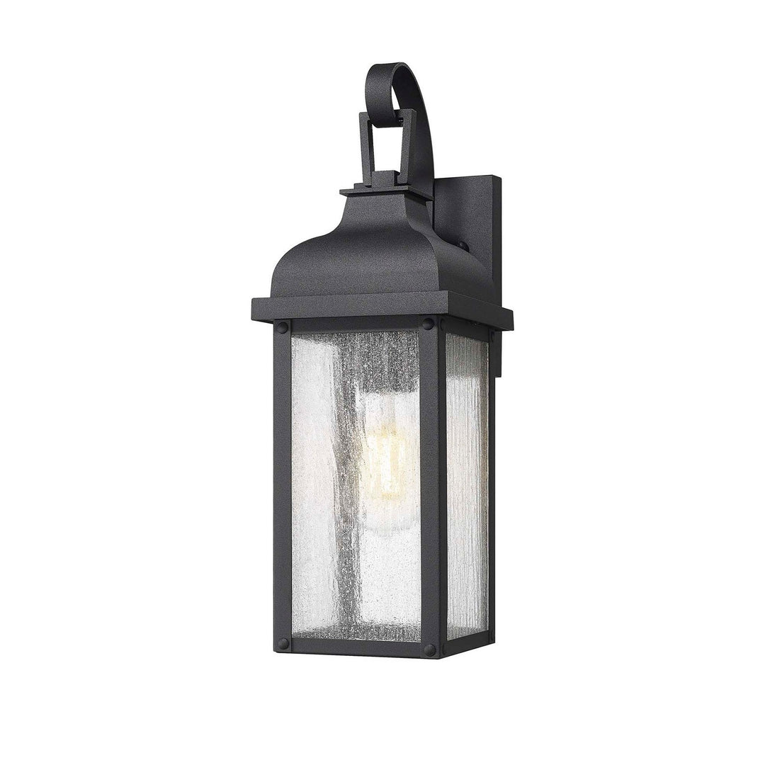 Artcraft Canada - AC8181BK - One Light Outdoor Wall Sconce - Madrid - Black