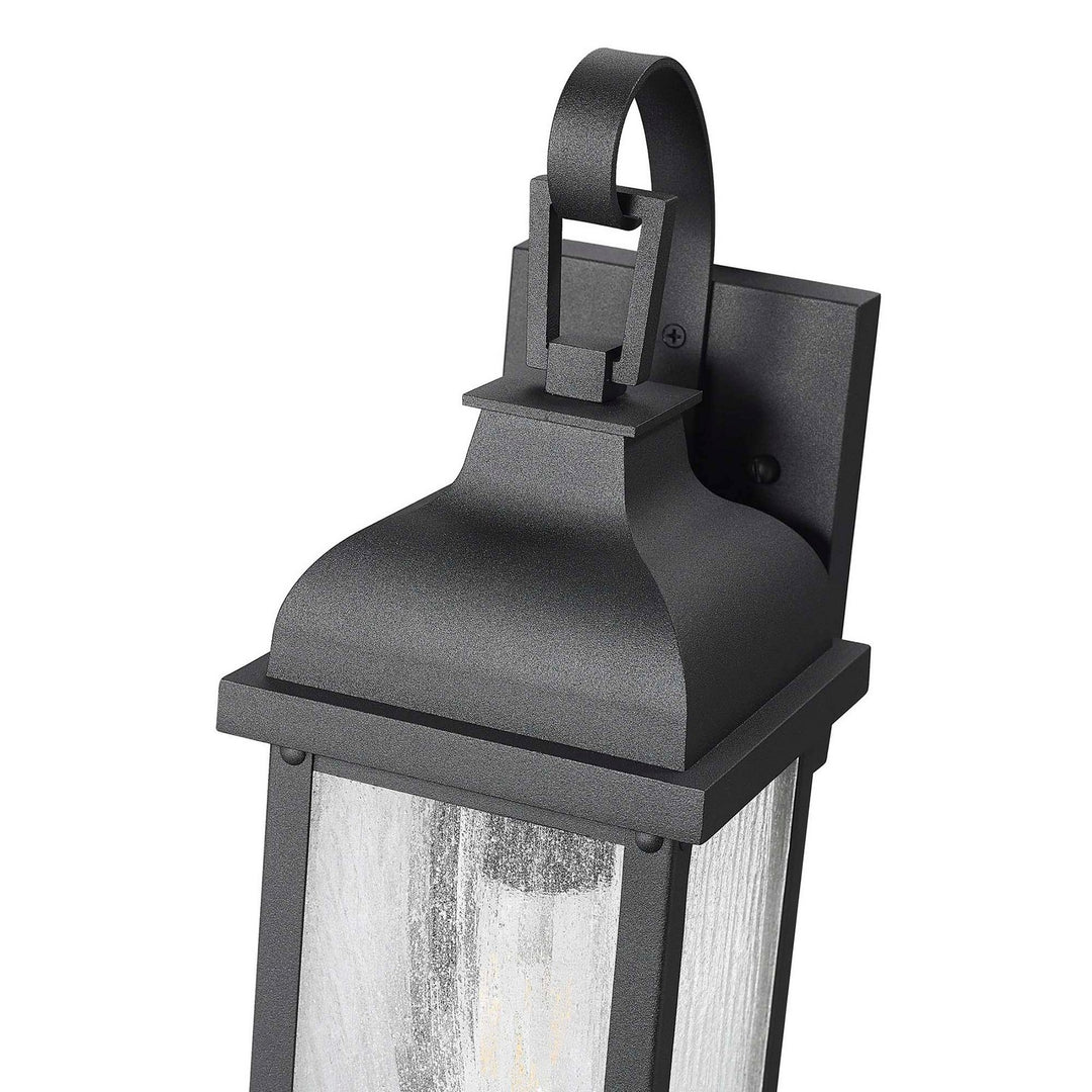 Artcraft Canada - AC8181BK - One Light Outdoor Wall Sconce - Madrid - Black
