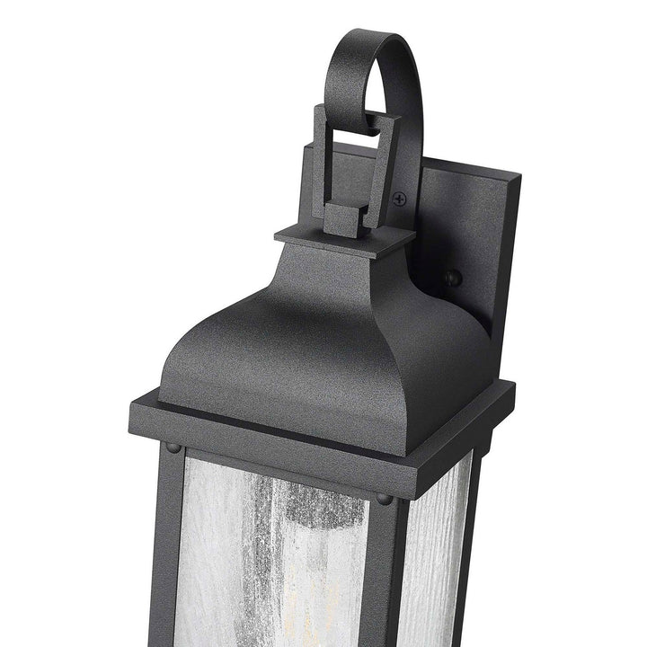 Artcraft Canada - AC8181BK - One Light Outdoor Wall Sconce - Madrid - Black