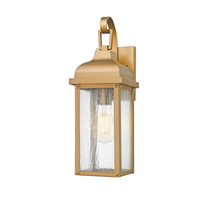 Artcraft Canada - AC8181WB - One Light Outdoor Wall Sconce - Madrid - Weathered Brass