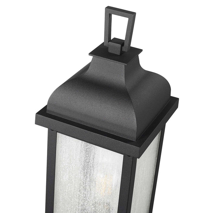 Artcraft Canada - AC8183BK - One Light Outdoor Post Mount - Madrid - Black