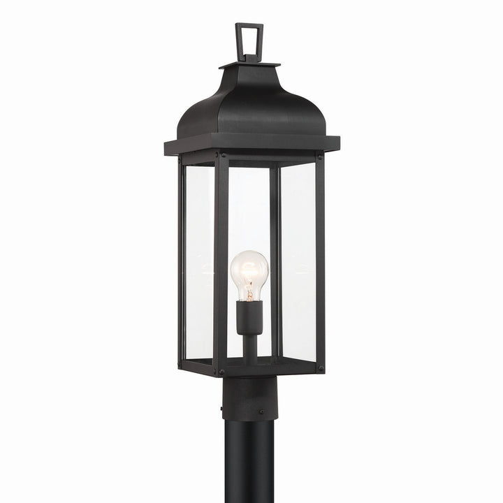 Artcraft Canada - AC8183BK - One Light Outdoor Post Mount - Madrid - Black