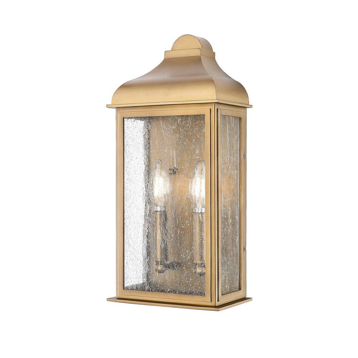 Artcraft Canada - AC8186WB - Two Light Outdoor Wall Sconce - Madrid - Weathered Brass