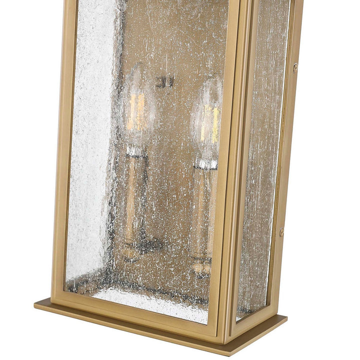 Artcraft Canada - AC8186WB - Two Light Outdoor Wall Sconce - Madrid - Weathered Brass
