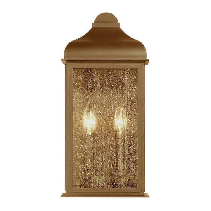 Artcraft Canada - AC8186WB - Two Light Outdoor Wall Sconce - Madrid - Weathered Brass