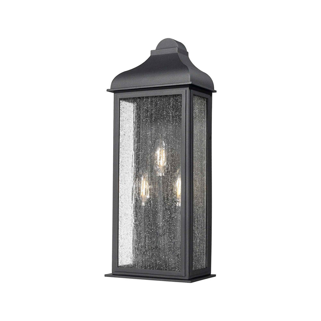 Artcraft Canada - AC8187BK - Three Light Outdoor Wall Sconce - Madrid - Black