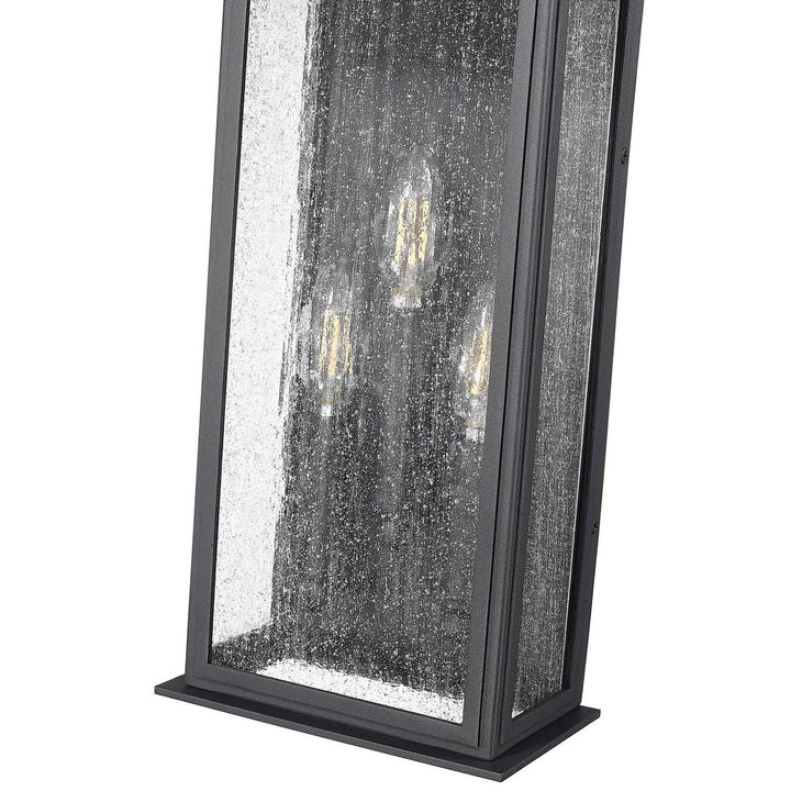 Artcraft Canada - AC8187BK - Three Light Outdoor Wall Sconce - Madrid - Black