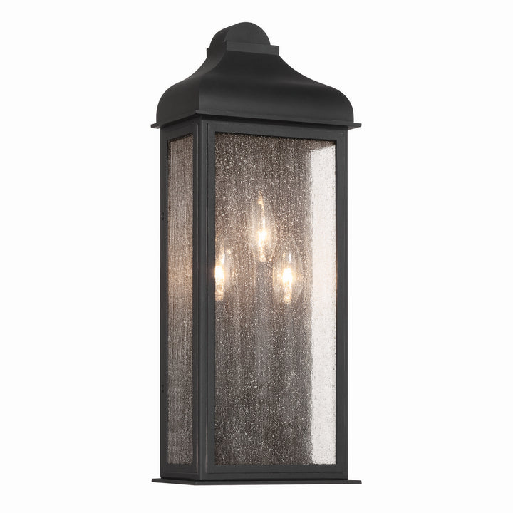 Artcraft Canada - AC8187BK - Three Light Outdoor Wall Sconce - Madrid - Black
