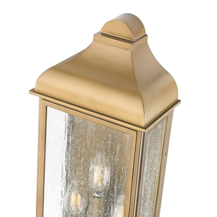 Artcraft Canada - AC8187WB - Three Light Outdoor Wall Sconce - Madrid - Weathered Brass