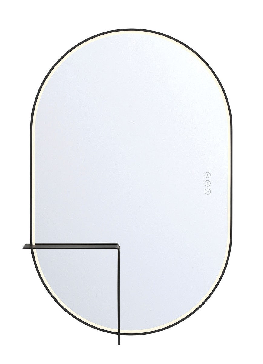 LED Mirror in Black - available from The Lighting Shoppe, trusted by Canadian homeowners