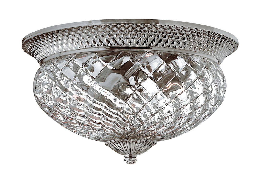 Plantation LED Flush Mount in Polished Antique Nickel - available from The Lighting Shoppe, trusted by Canadian homeowners