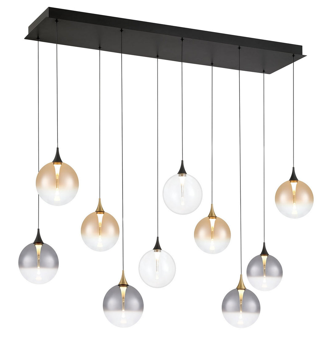 Eurofase Canada - 48934-046 - IISSA-CHD-10LT-47IN-GBM-MX - IISSA - Gold-Black