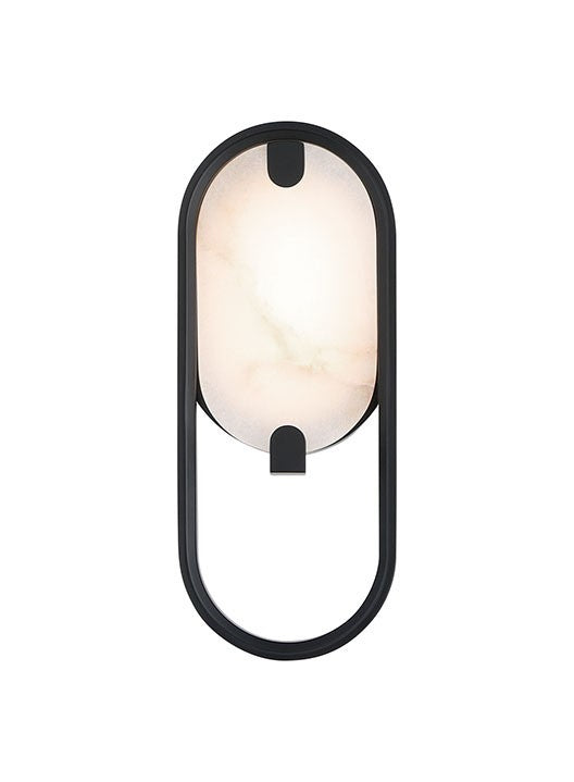 One Light Wall Sconce in Black - available from The Lighting Shoppe, trusted by Canadian homeowners