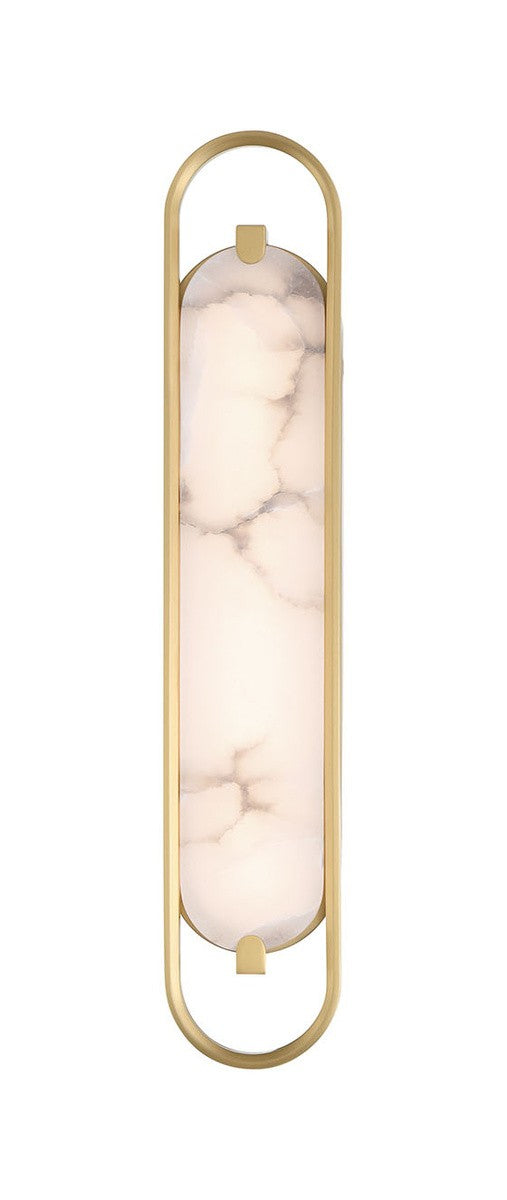 One Light Vanity in Gold - available from The Lighting Shoppe, trusted by Canadian homeowners