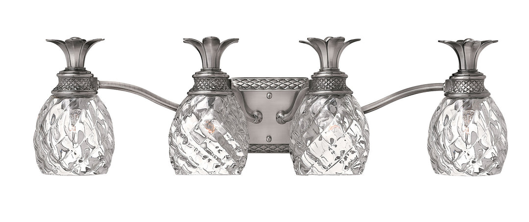 Plantation LED Vanity in Polished Antique Nickel - available from The Lighting Shoppe, trusted by Canadian homeowners