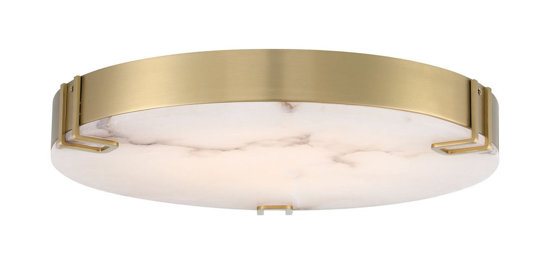 One Light Flush Mount in Gold - available from The Lighting Shoppe, trusted by Canadian homeowners
