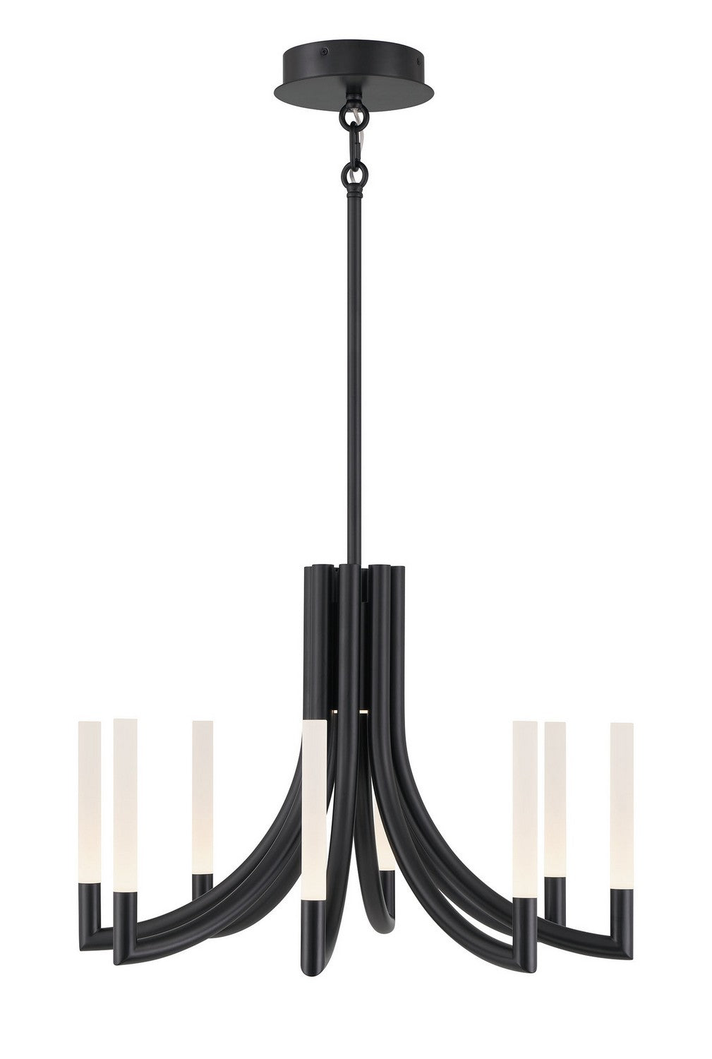 Eurofase Canada - 49010-039 - OLETTE-CHD-8LT-24IN-BK-FR - OLETTE - Black