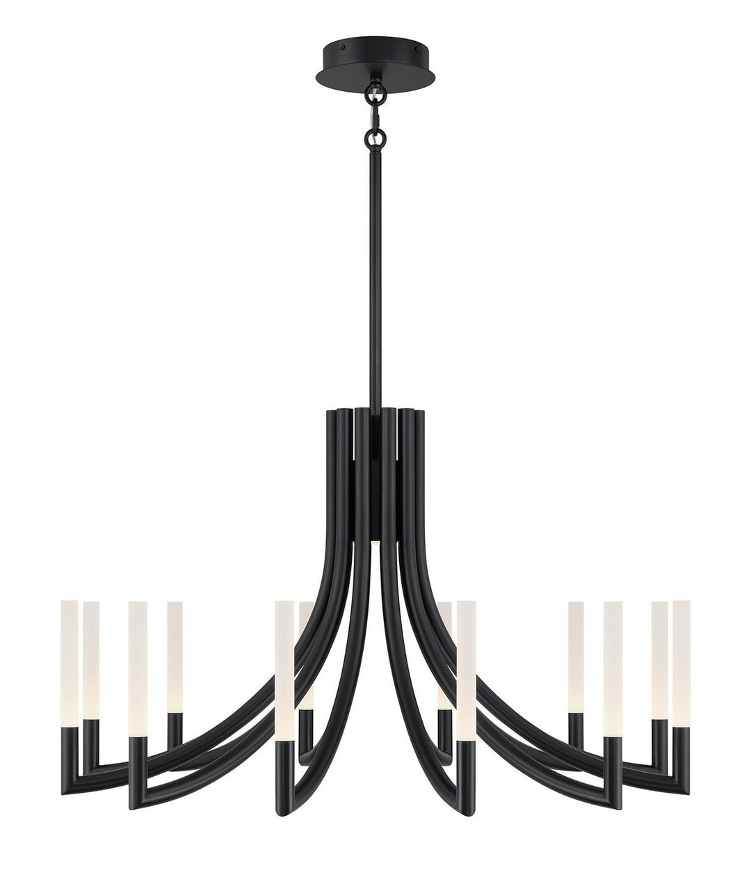 Eurofase Canada - 49011-036 - OLETTE-CHD-12LT-36IN-BK-FR - OLETTE - Black