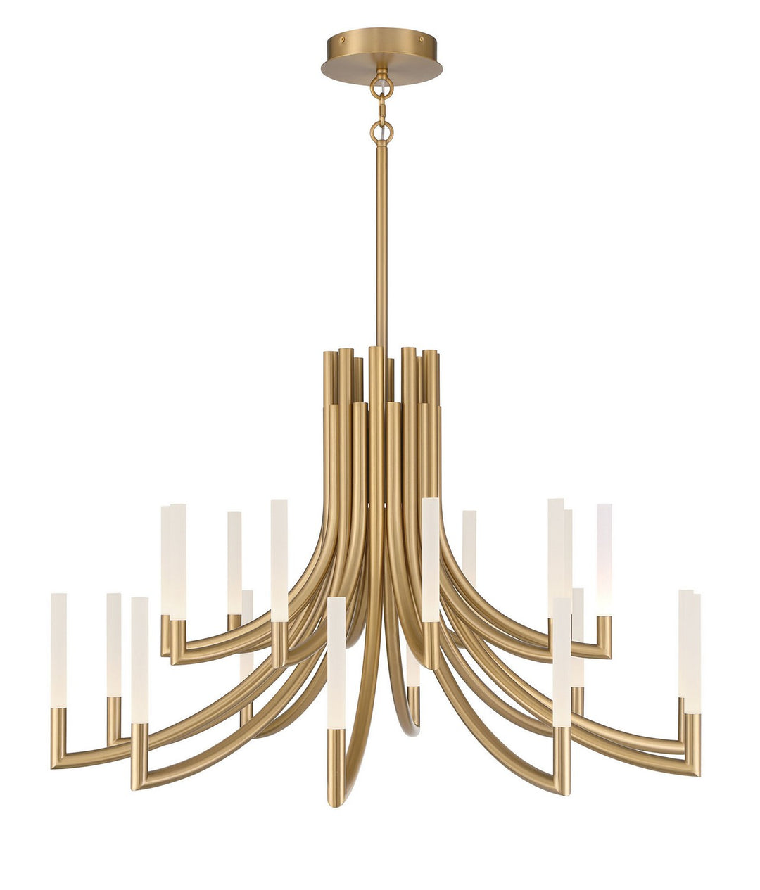 20 Light Chandelier in Gold - available from The Lighting Shoppe, trusted by Canadian homeowners