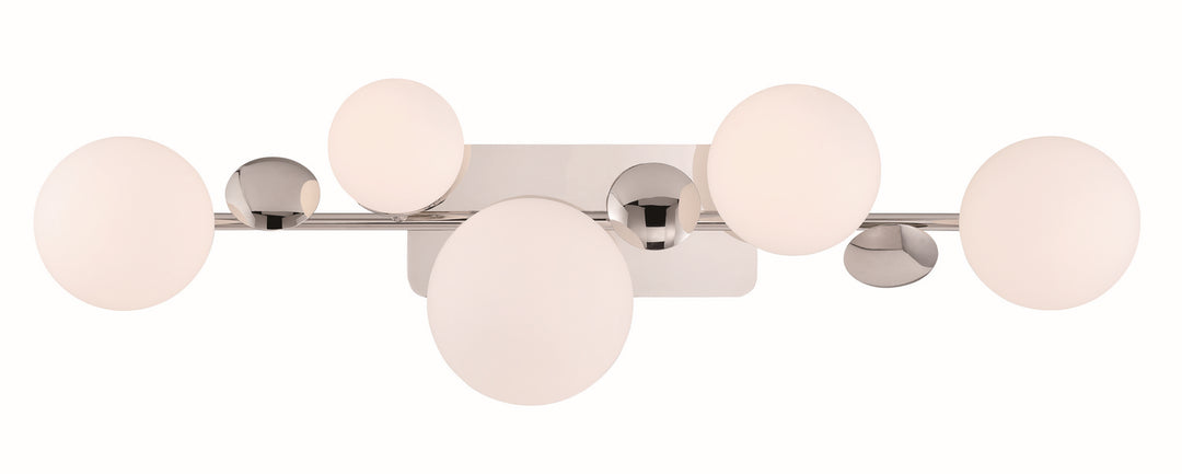 Eurofase Canada - 49087-024 - VINE-VAN-5LT-PN-OPL - VINE - Nickel