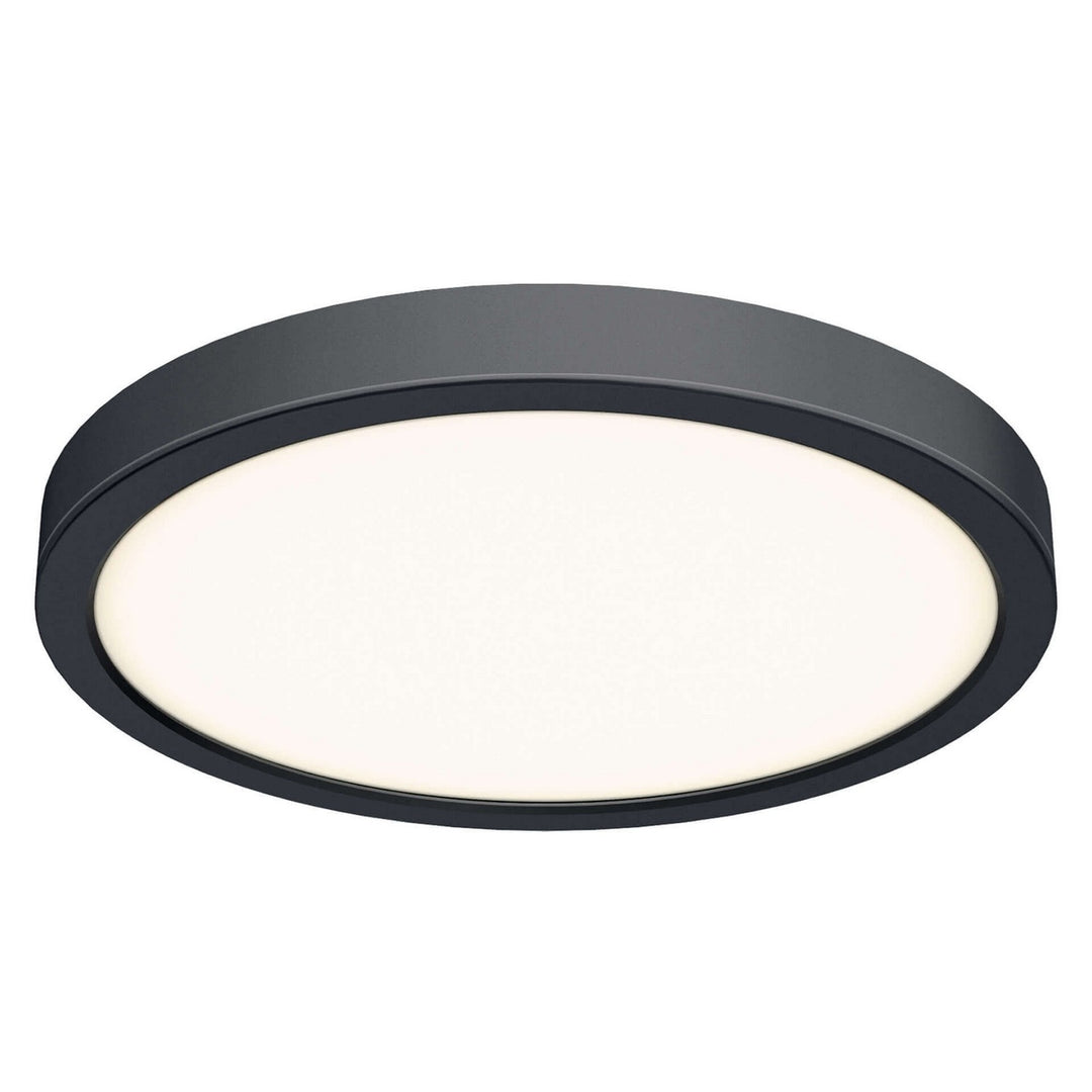 Delta One Light Flush Mount in BK - available from The Lighting Shoppe, trusted by Canadian homeowners