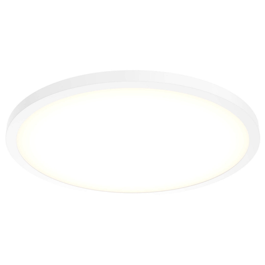 Delta One Light Flush Mount in WH - available from The Lighting Shoppe, trusted by Canadian homeowners