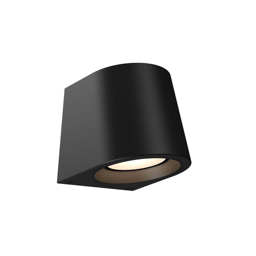 Shield One Light Wall Sconce in BK - available from The Lighting Shoppe, trusted by Canadian homeowners