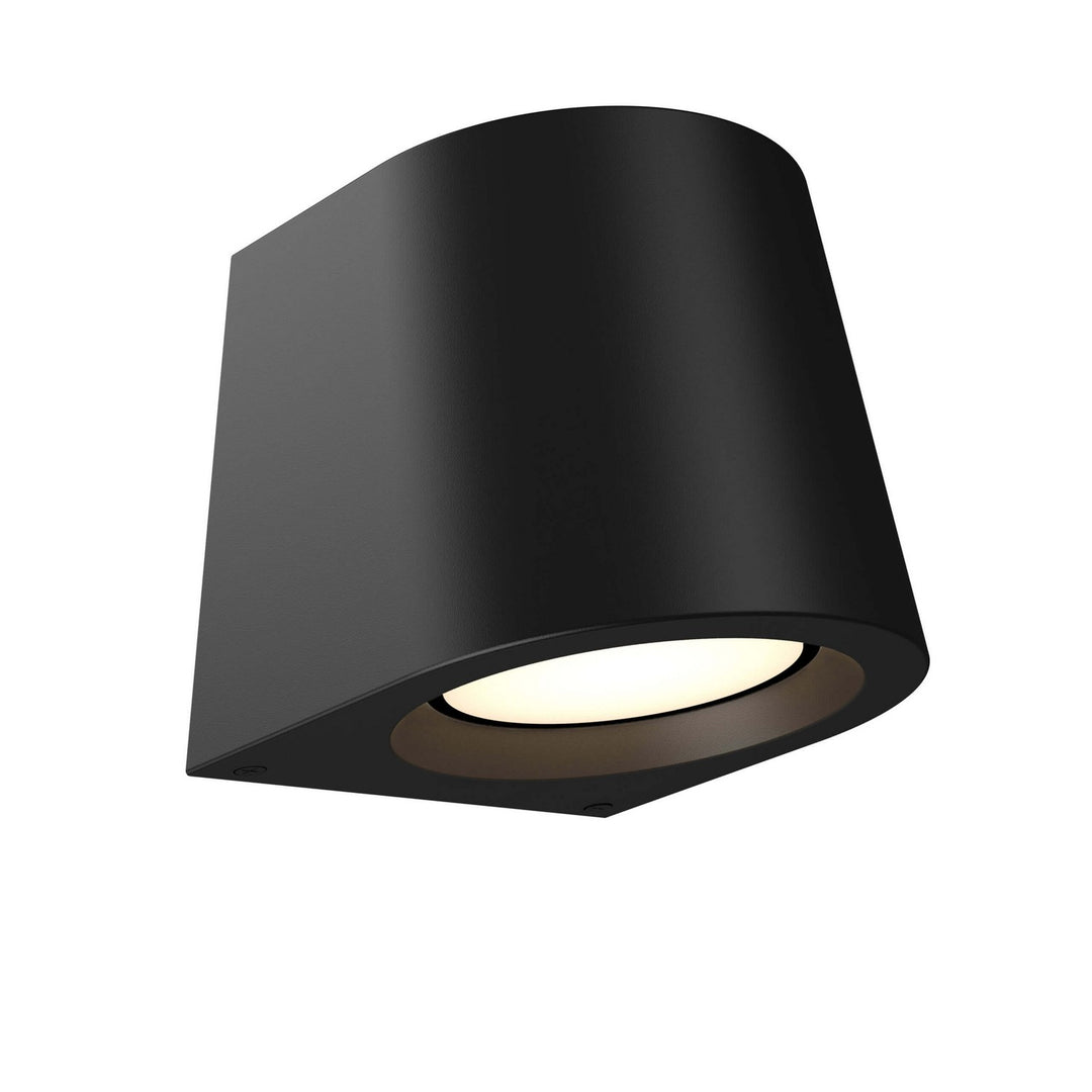 Shield One Light Wall Sconce in BK - available from The Lighting Shoppe, trusted by Canadian homeowners