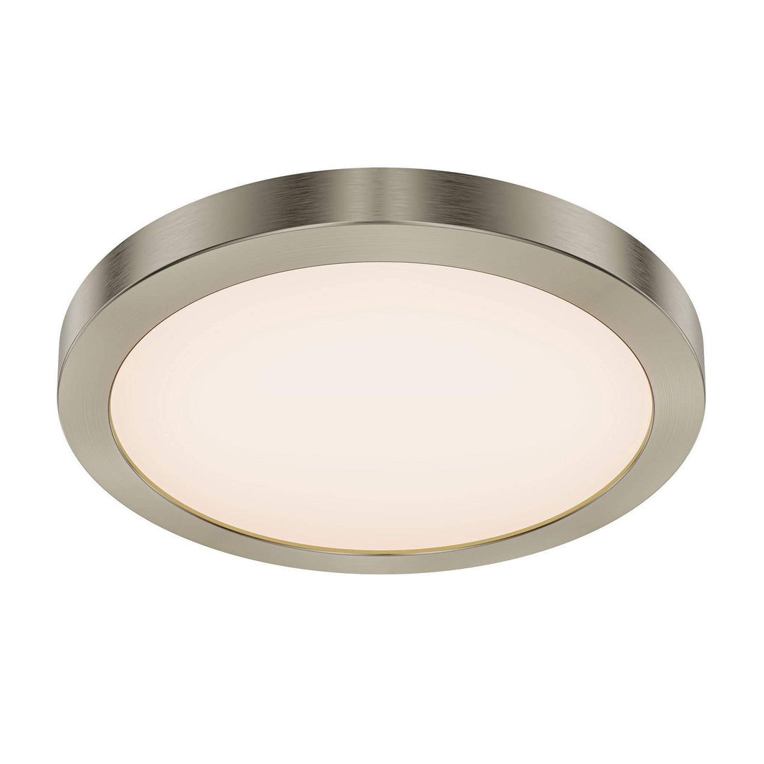 Radiance One Light Flush Mount in SN - available from The Lighting Shoppe, trusted by Canadian homeowners
