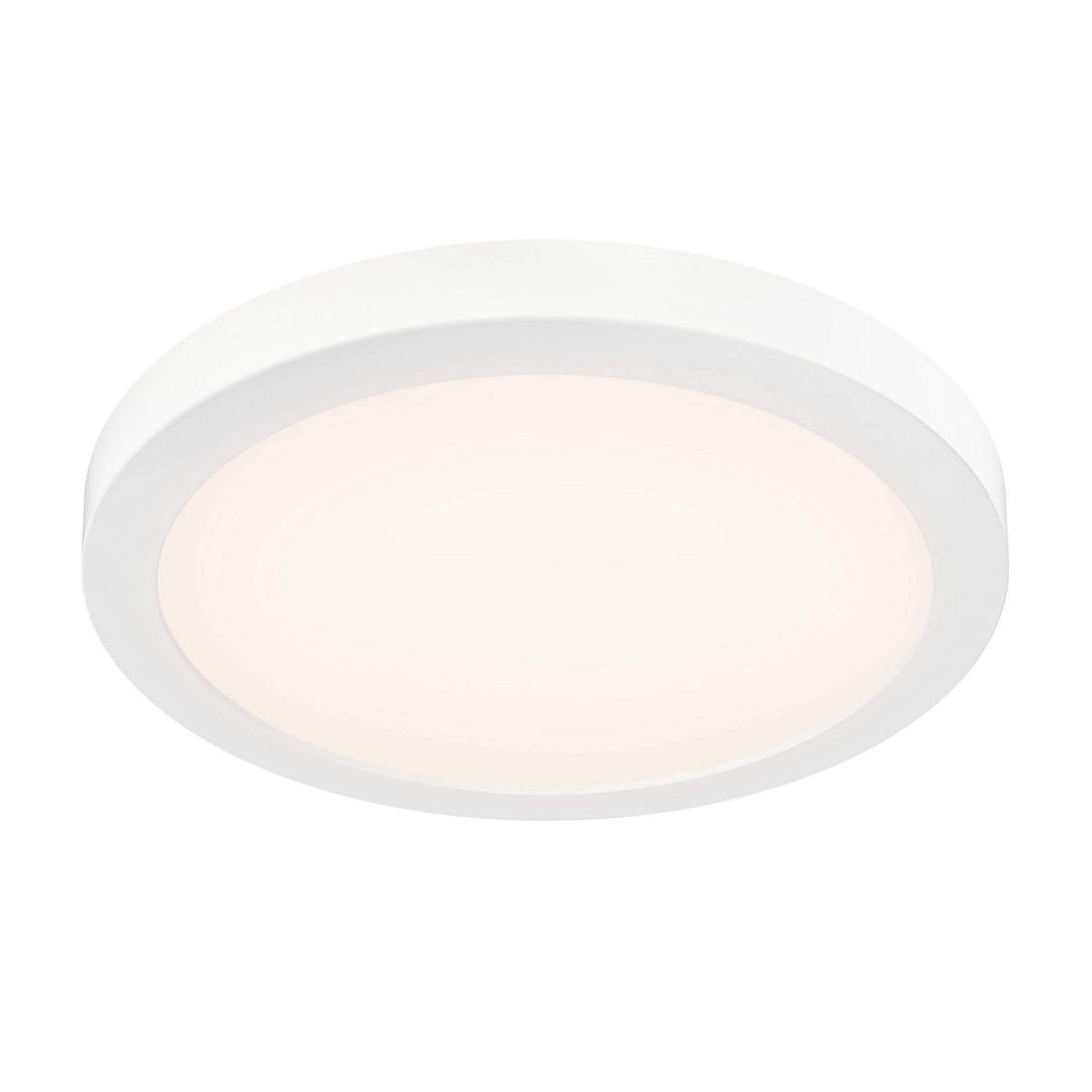 Radiance One Light Flush Mount in WH - available from The Lighting Shoppe, trusted by Canadian homeowners
