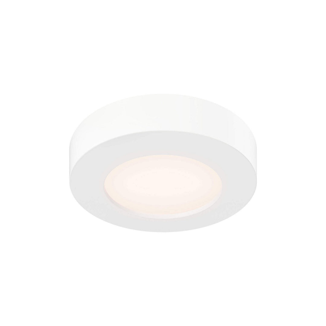Prime One Light Flush Mount in WH - available from The Lighting Shoppe, trusted by Canadian homeowners