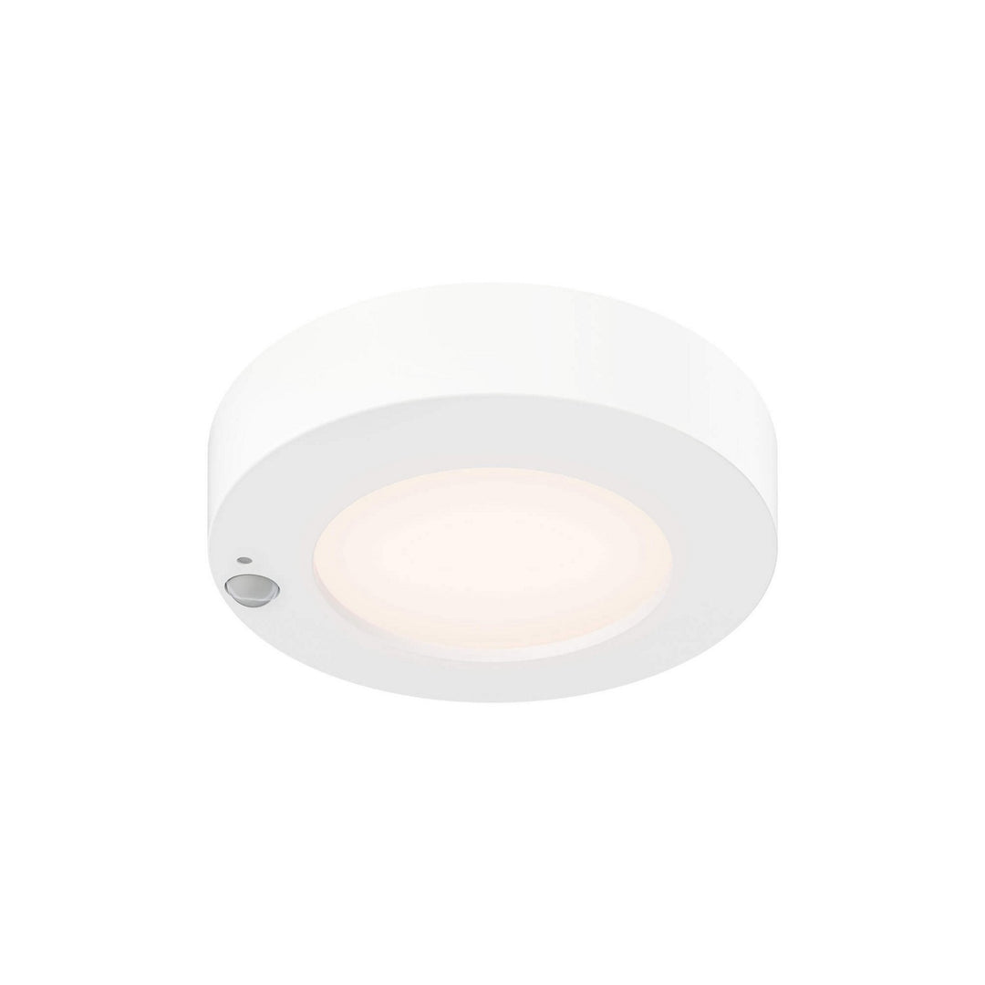 Prime One Light Flush Mount in WH - available from The Lighting Shoppe, trusted by Canadian homeowners