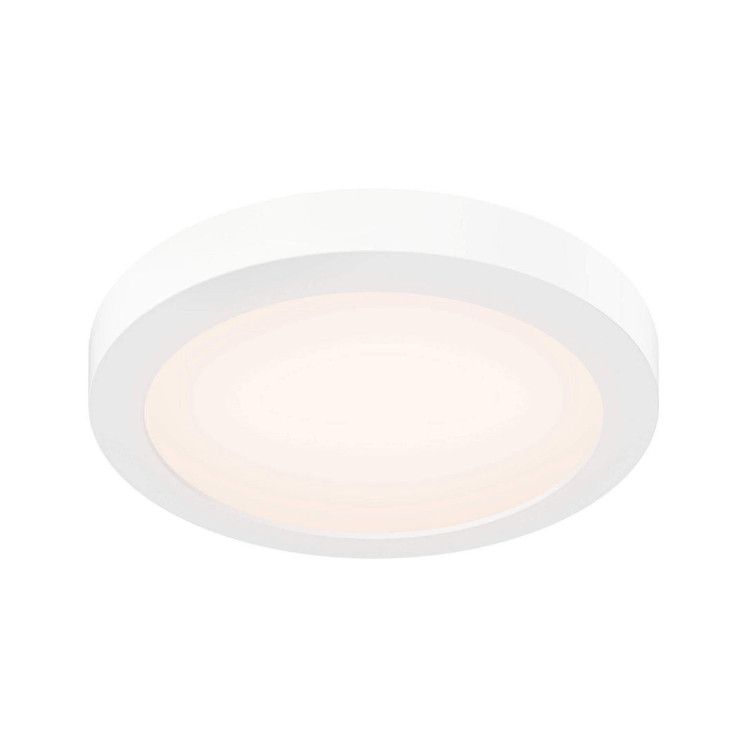 Prime One Light Flush Mount in WH - available from The Lighting Shoppe, trusted by Canadian homeowners