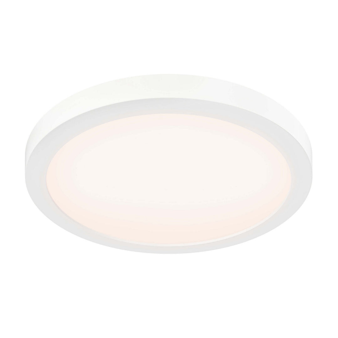 Prime Coastal One Light Flush Mount in WH - available from The Lighting Shoppe, trusted by Canadian homeowners