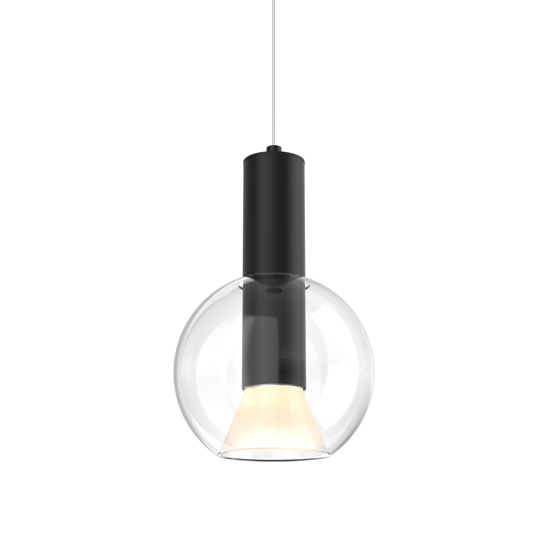 Iris One Light Pendant in BK - available from The Lighting Shoppe, trusted by Canadian homeowners