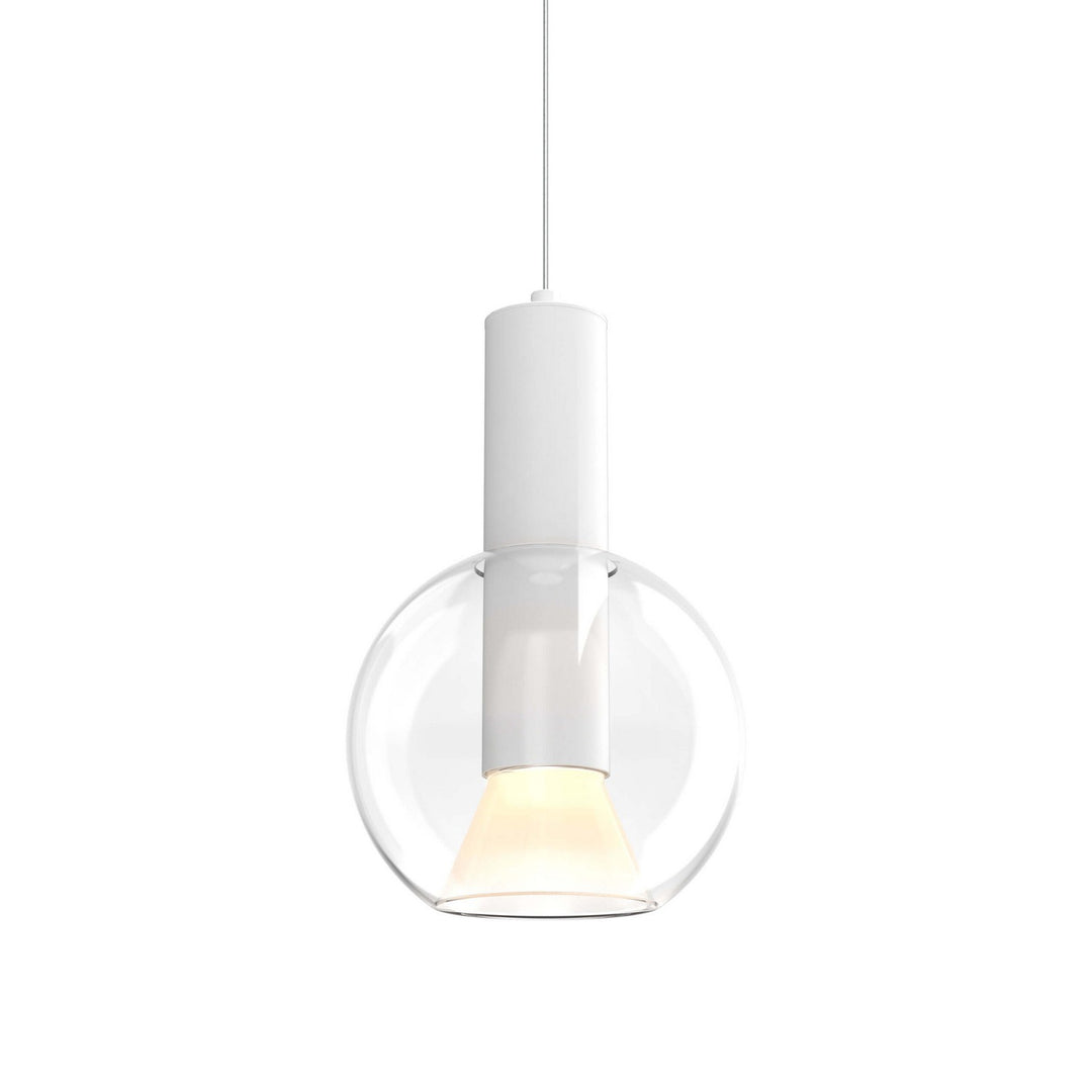 Iris One Light Pendant in WH - available from The Lighting Shoppe, trusted by Canadian homeowners