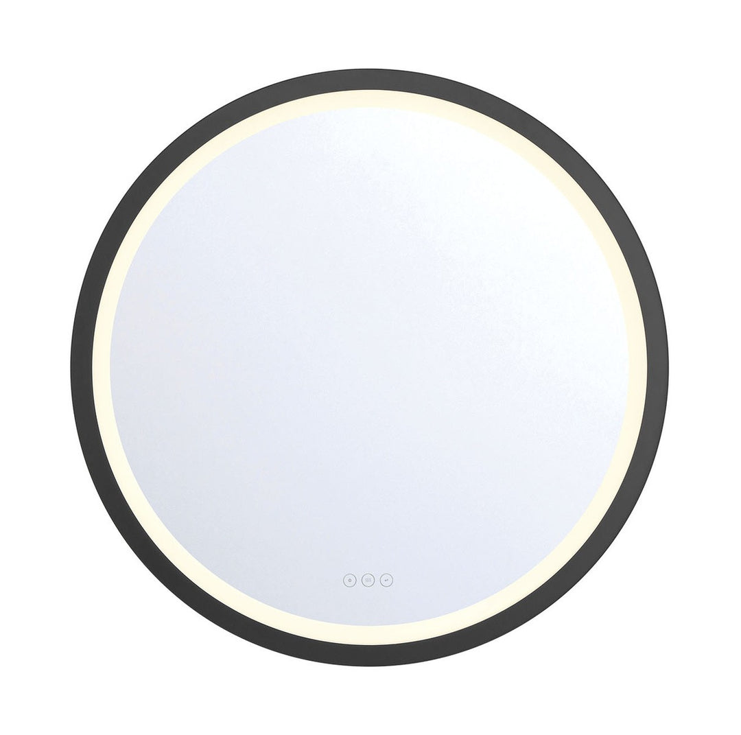 LED Mirror in Black - available from The Lighting Shoppe, trusted by Canadian homeowners
