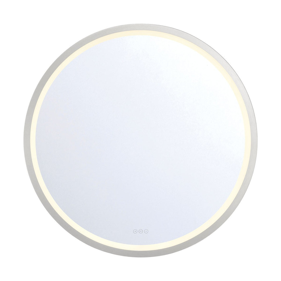 LED Mirror in Silver - available from The Lighting Shoppe, trusted by Canadian homeowners