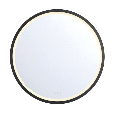 LED Mirror in Black - available from The Lighting Shoppe, trusted by Canadian homeowners