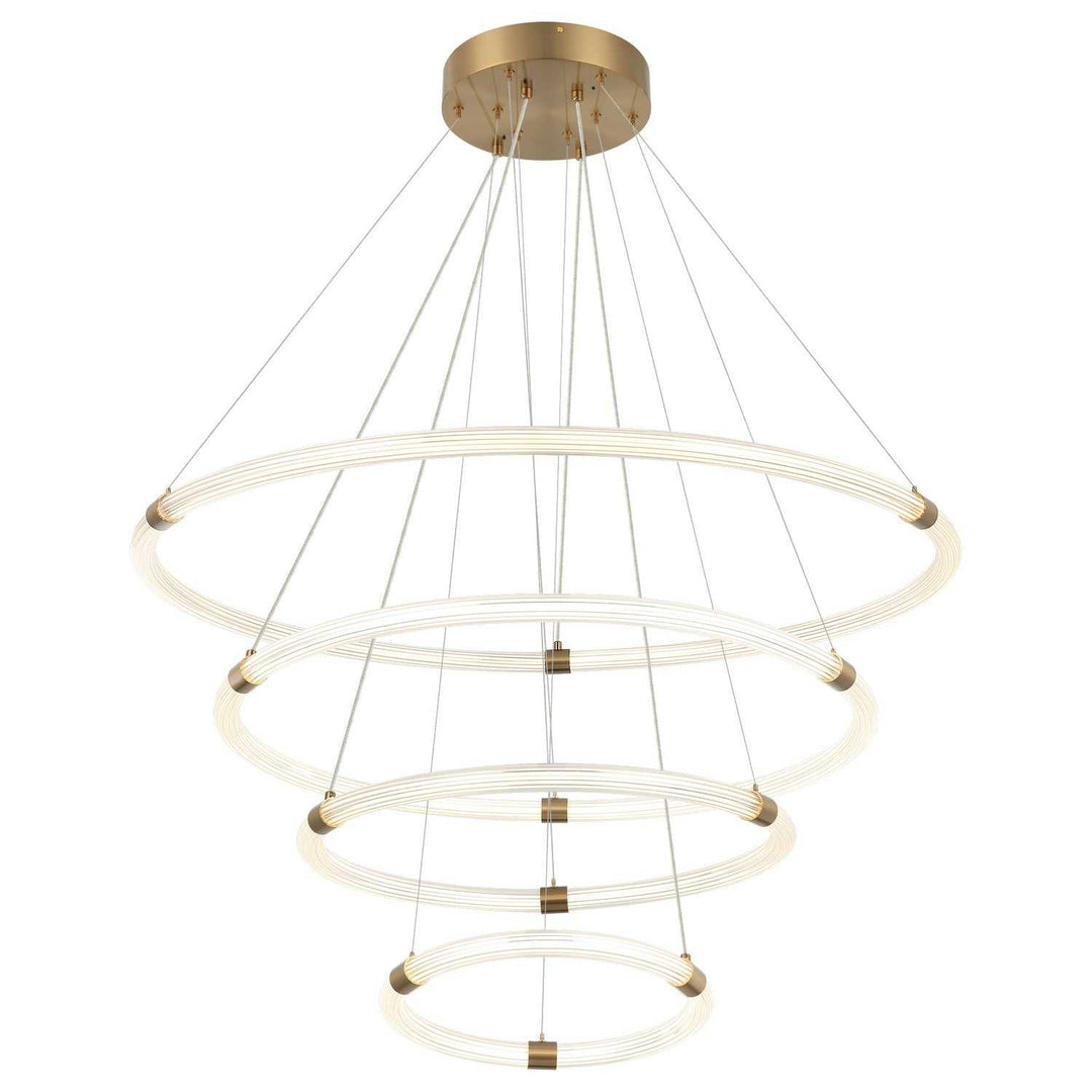 Matteo Canada - C34899AG - LED Pendant - Inkara - Aged Gold Brass