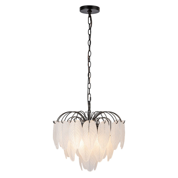 Artcraft Canada - AC11780BK - Four Light Pendant - Alessia - Black