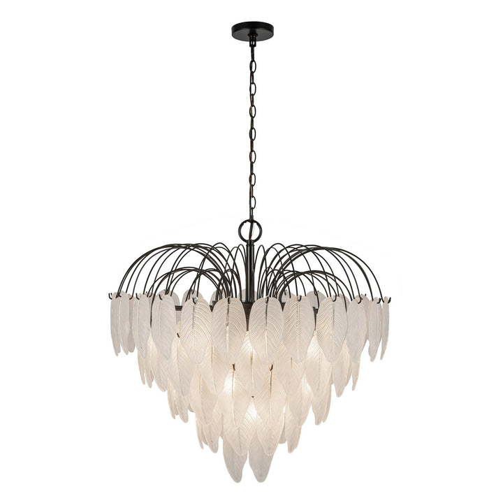 Artcraft Canada - AC11782BK - 19 Light Chandelier - Alessia - Black