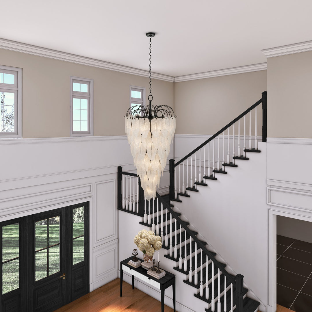 Artcraft Canada - AC11784BK - 23 Light Chandelier - Alessia - Black