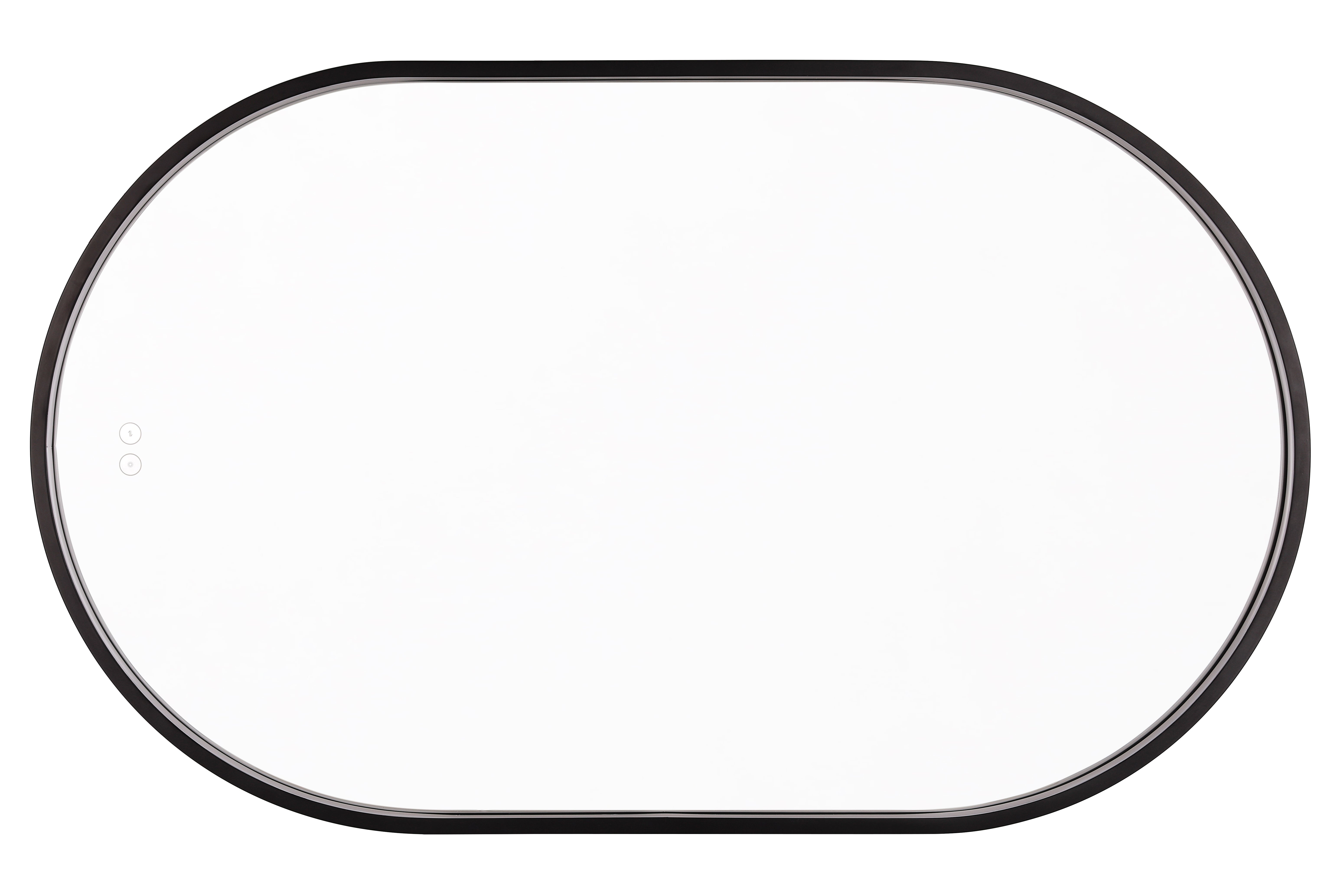 Craftmade Canada - MIR2405OVL-FB3C - LED Mirror - Rachel - Flat Black ...