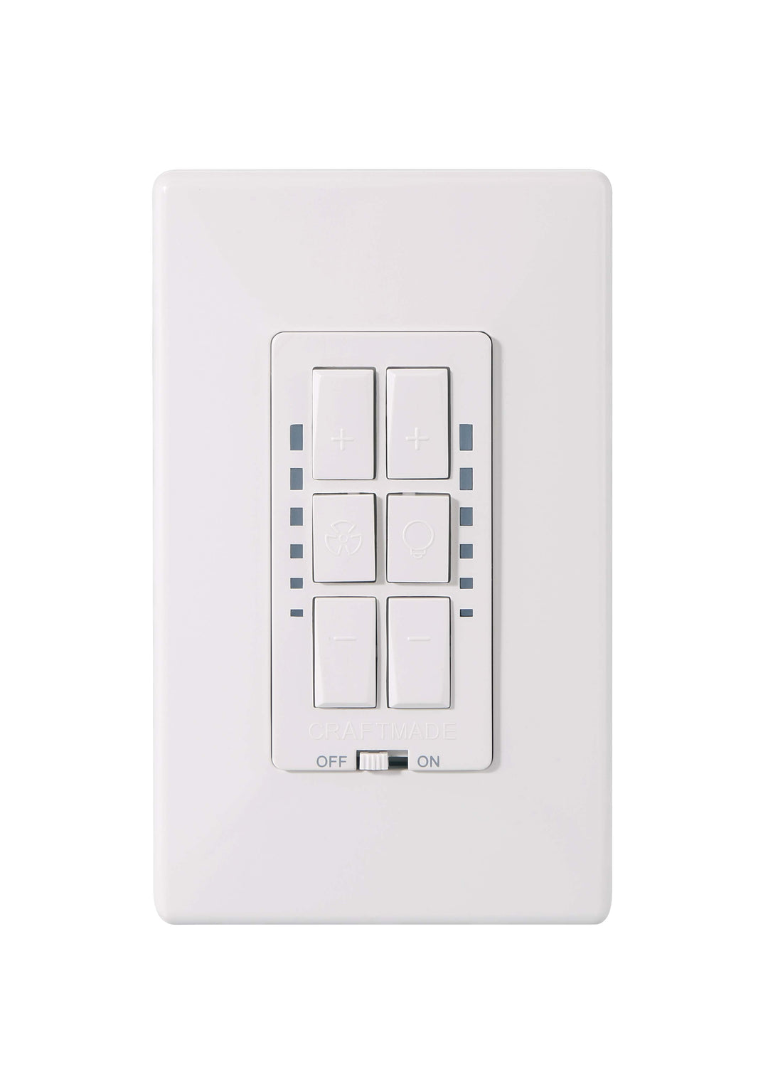 WiFi Fan and Light Control Smart WiFi Fan & On/Off Dimmer Switch Wall Control - available from The Lighting Shoppe, trusted by Canadian homeowners