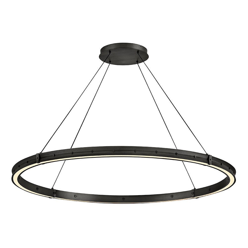 Althea LED Chandelier in Satin Black - available from The Lighting Shoppe, trusted by Canadian homeowners