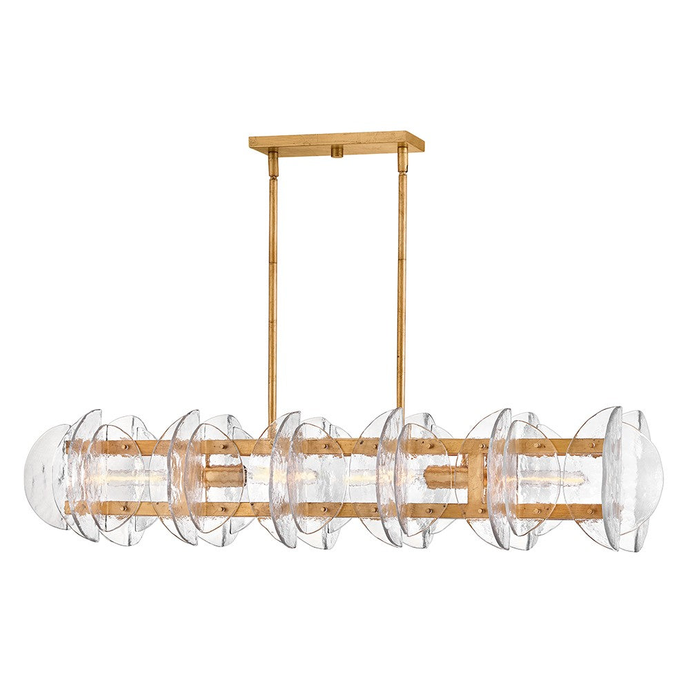 Seraphina LED Linear in Distressed Brass - available from The Lighting Shoppe, trusted by Canadian homeowners