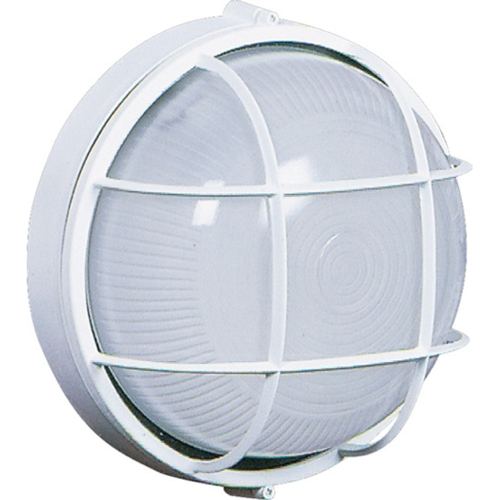 Marine One Light Outdoor Wall Mount in White - available from The Lighting Shoppe, trusted by Canadian homeowners